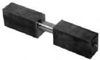 5 INCH SQUARE WELDABLE GATE HINGE - PAIR